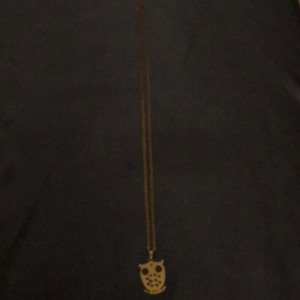 Owl chain necklace